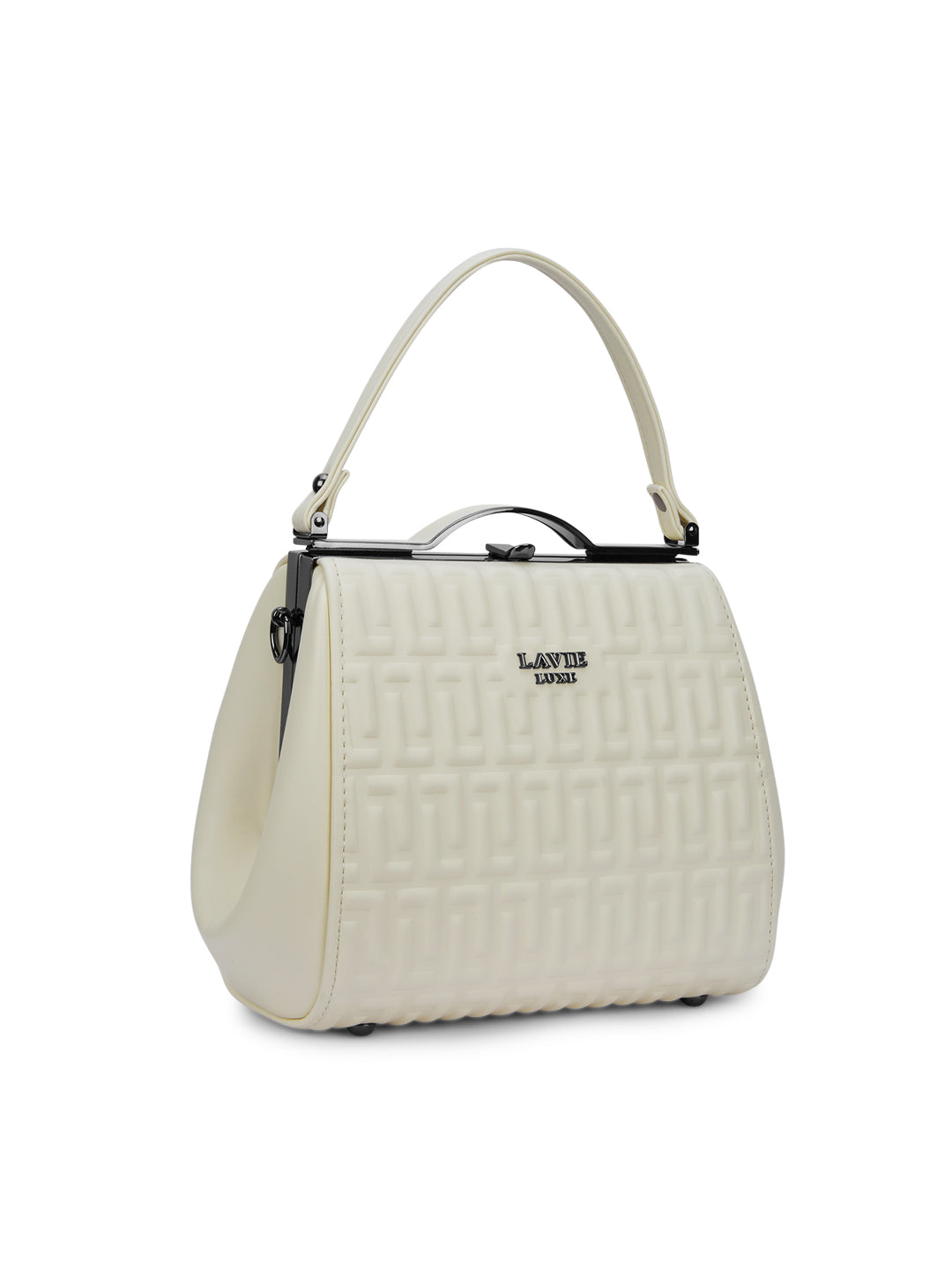 Fluffel Frame Small Satchel Bag