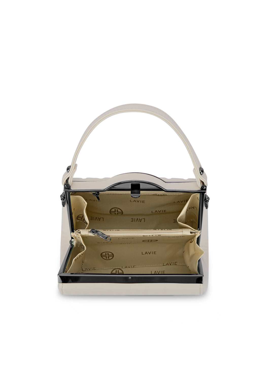 Fluffel Frame Small Satchel Bag