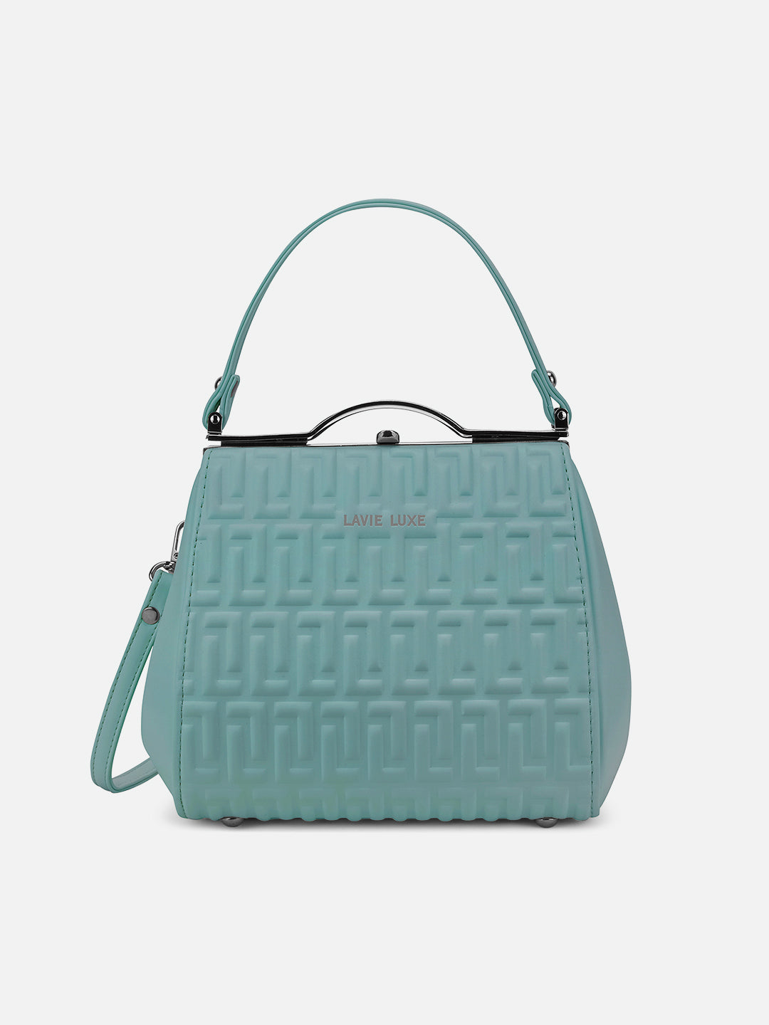 Fluffel Frame Small Satchel Bag