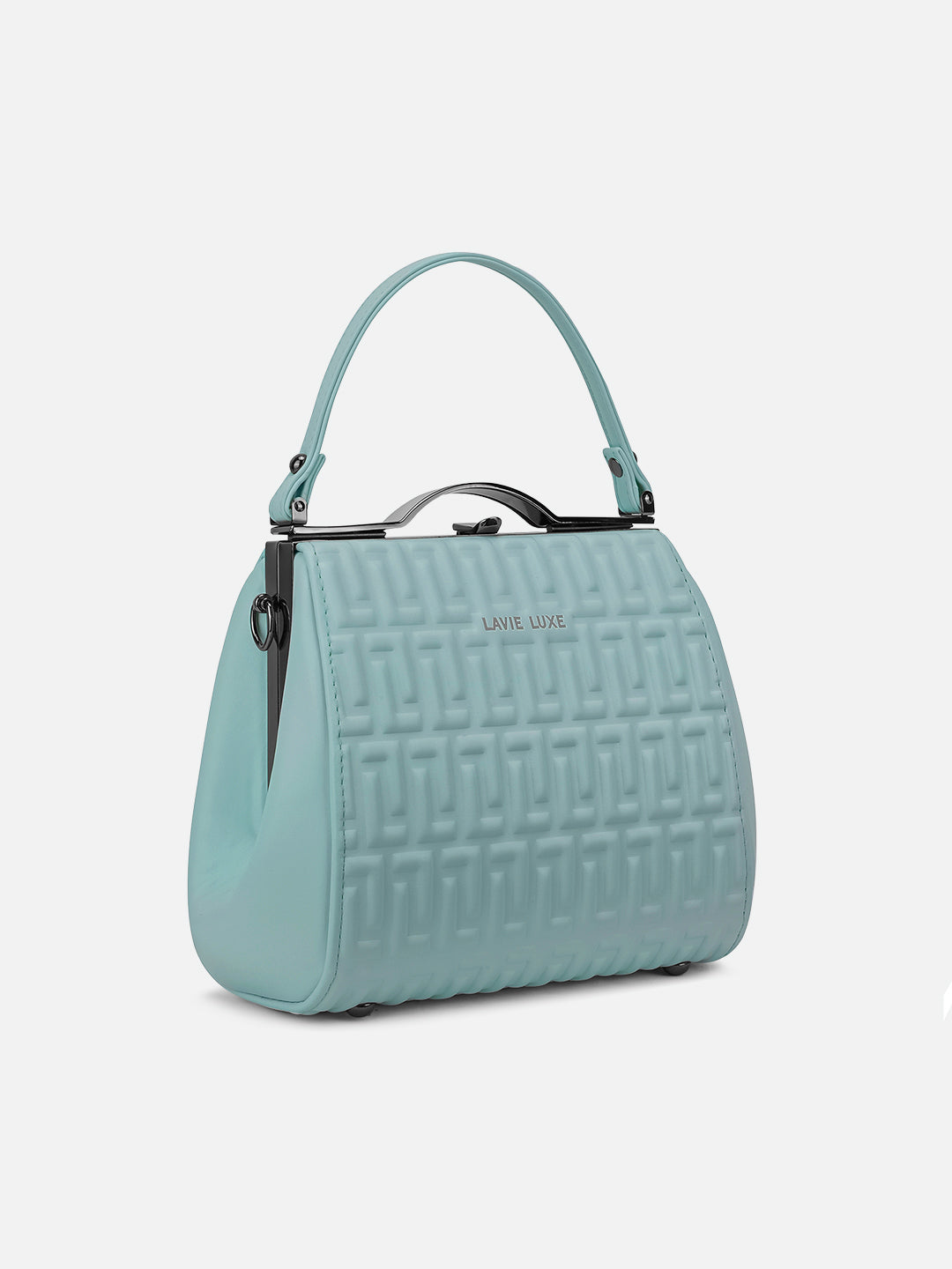 Fluffel Frame Small Satchel Bag