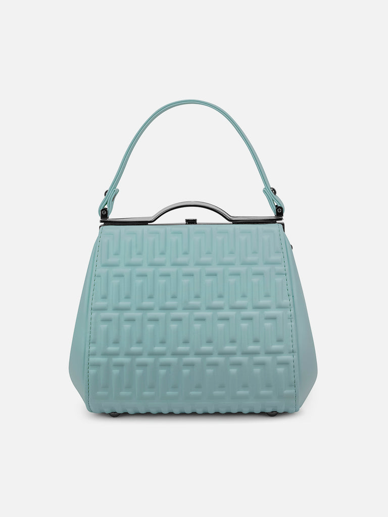Fluffel Frame Small Satchel Bag
