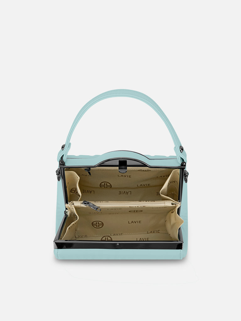 Fluffel Frame Small Satchel Bag