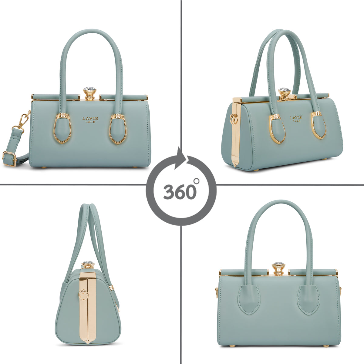 Dazzle Small Mint Handbag