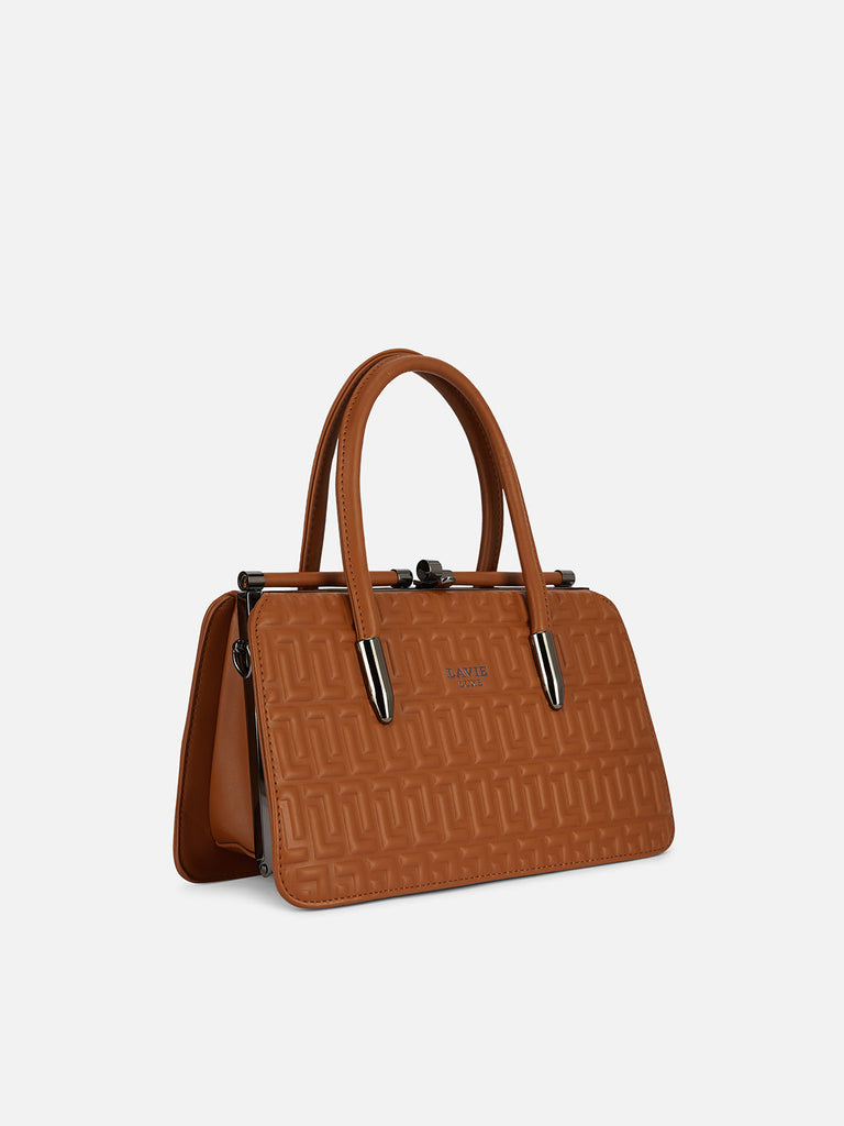 Book Emboss Medium Frame Bag