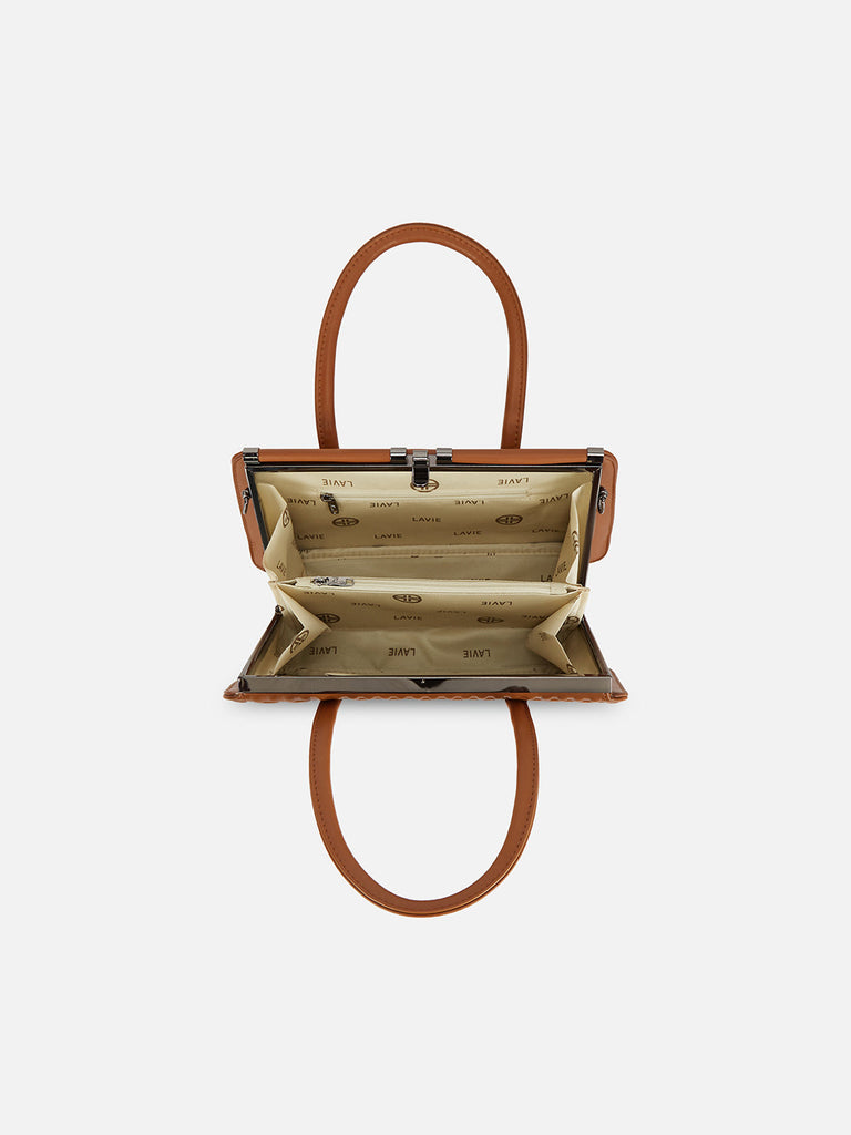 Book Emboss Medium Frame Bag