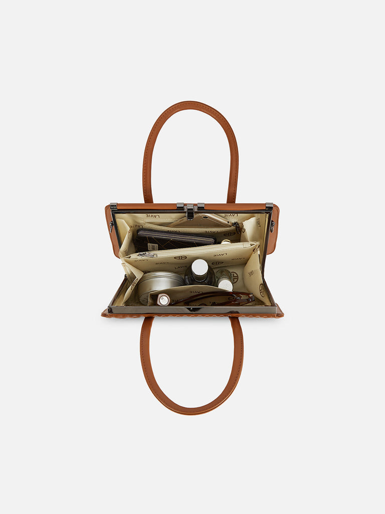 Book Emboss Medium Frame Bag