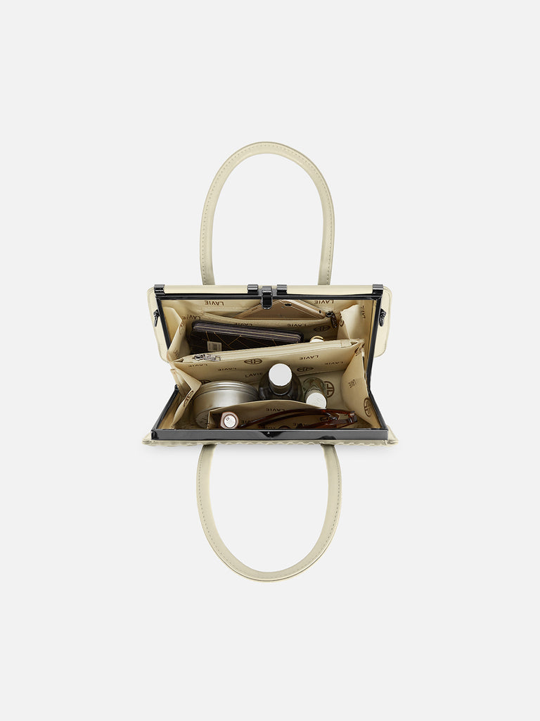 Book Emboss Medium Frame Bag