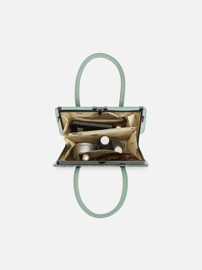 Book Emboss Medium Frame Bag