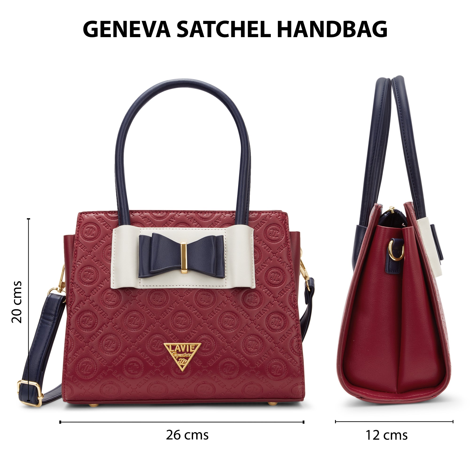 Geneva Colourblock Medium Satchel Bag