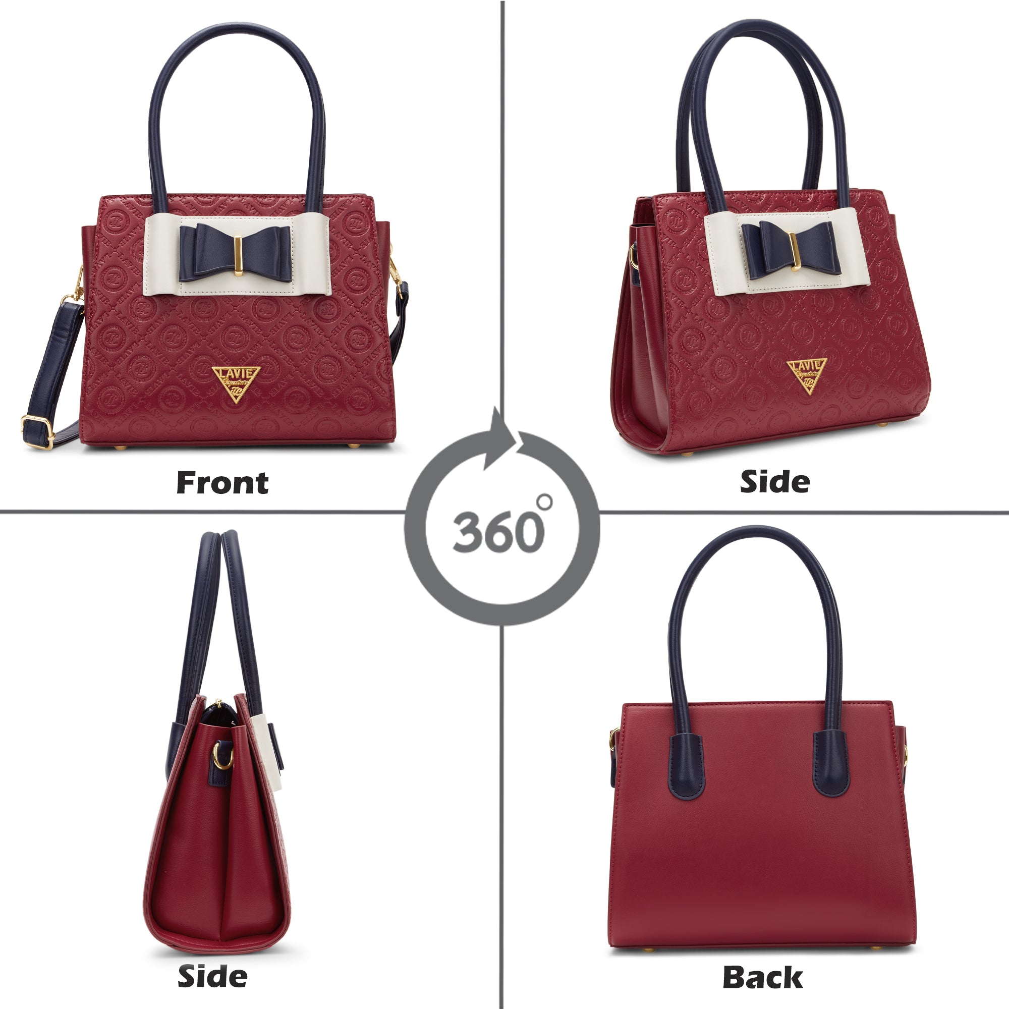 Geneva Colourblock Medium Satchel Bag