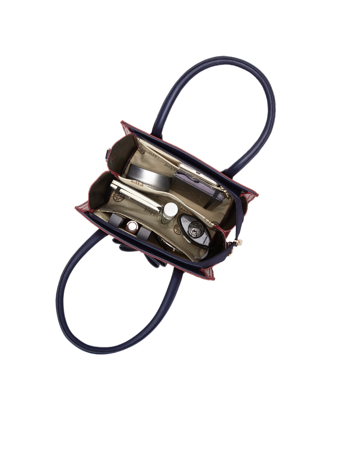 Geneva Colourblock Medium Satchel Bag