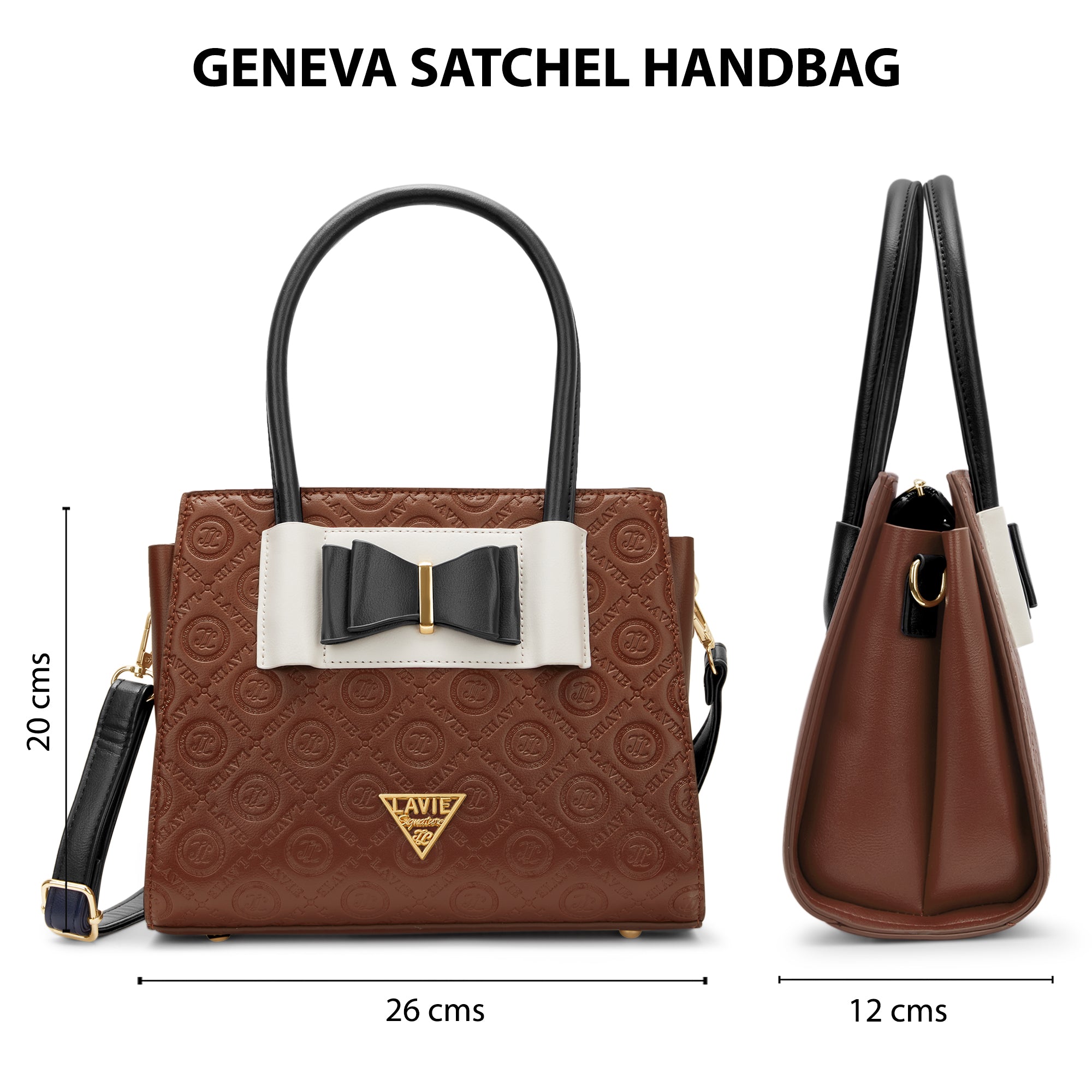 Geneva Colourblock Medium Satchel Bag