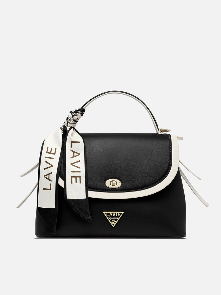 Plano 2 Compartments Flap Medium Satchel Bag
