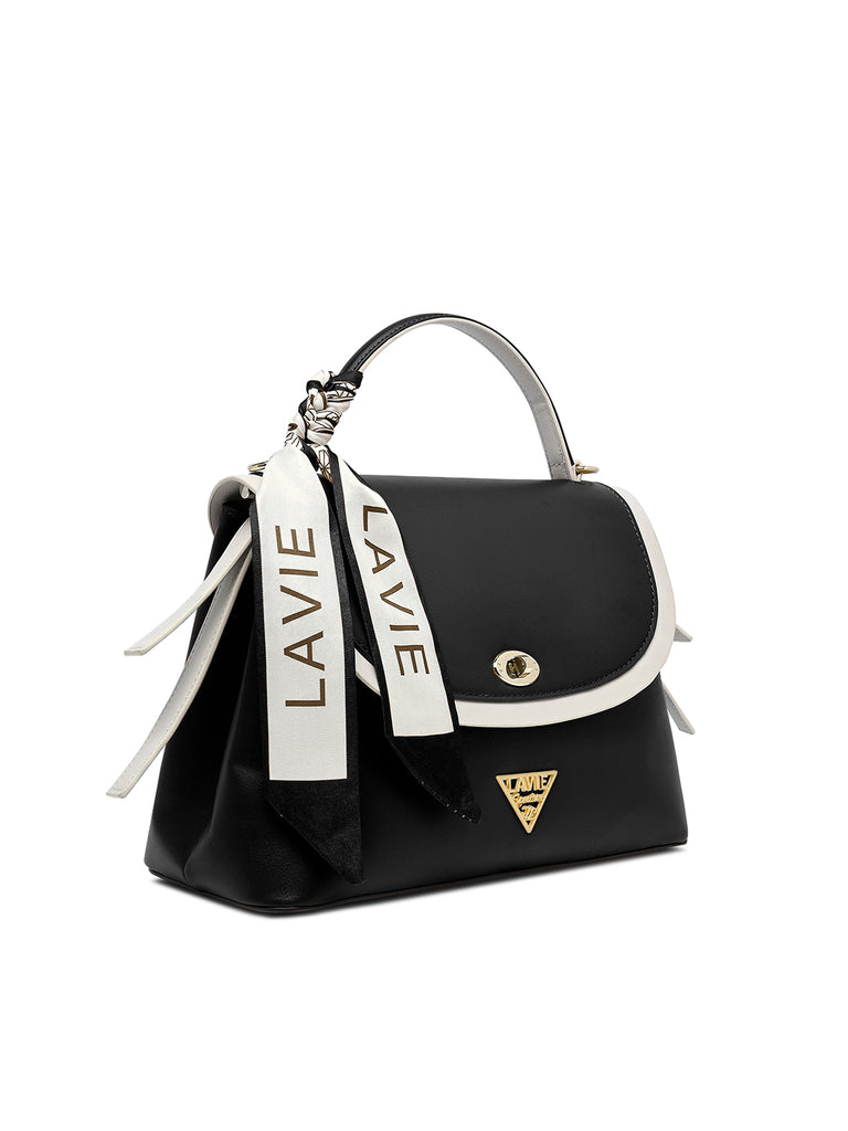 Plano 2 Compartments Flap Medium Satchel Bag