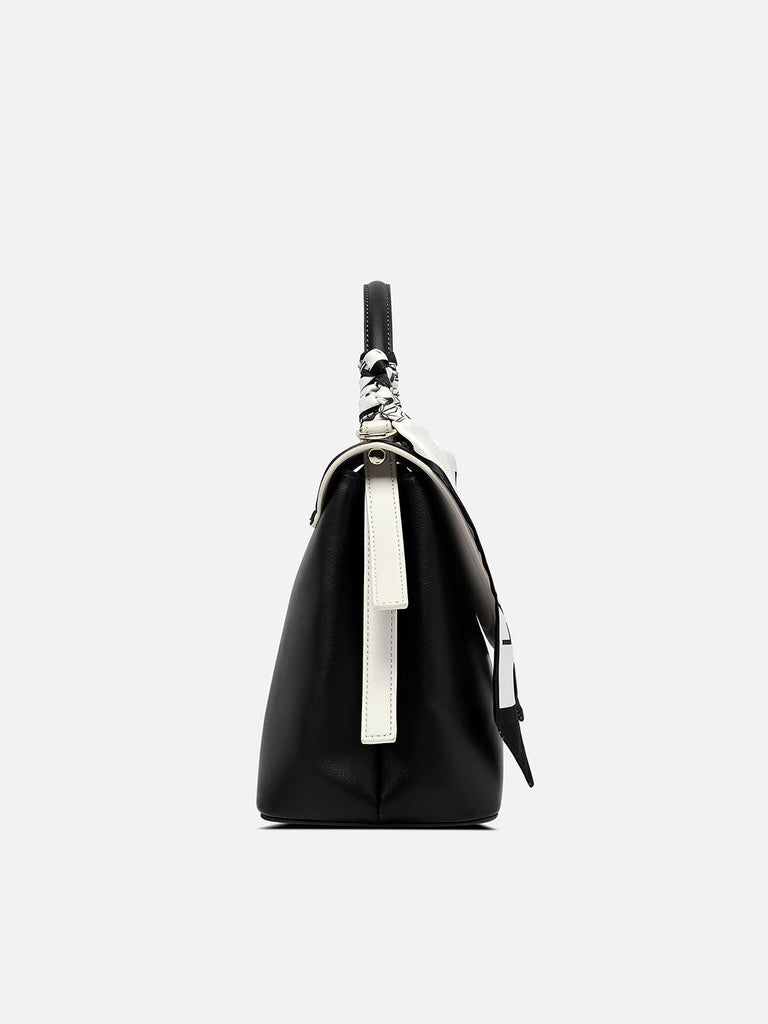 Plano 2 Compartments Flap Medium Satchel Bag