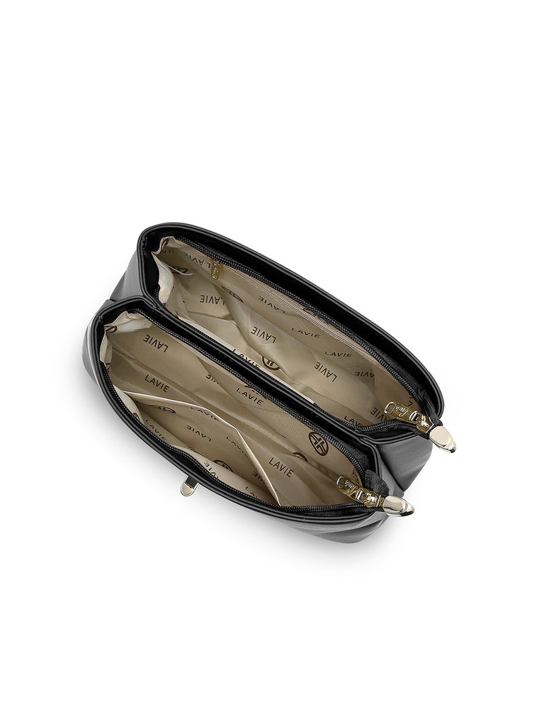 Plano 2 Compartments Flap Medium Satchel Bag