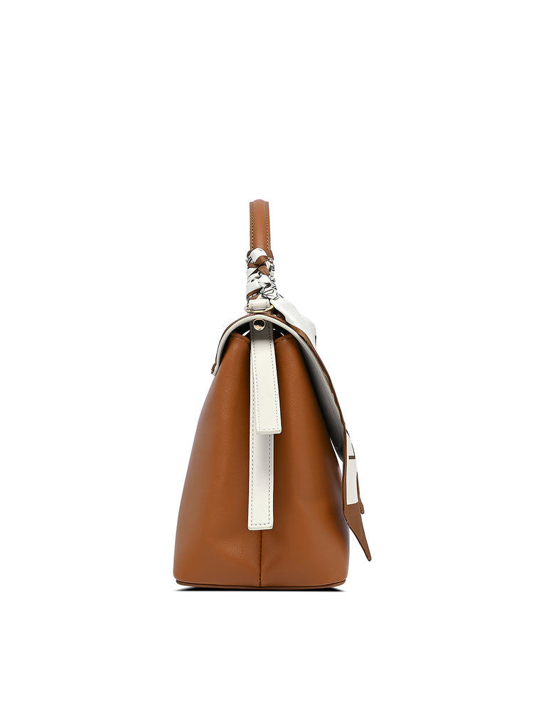 Plano 2 Compartments Flap Medium Satchel Bag