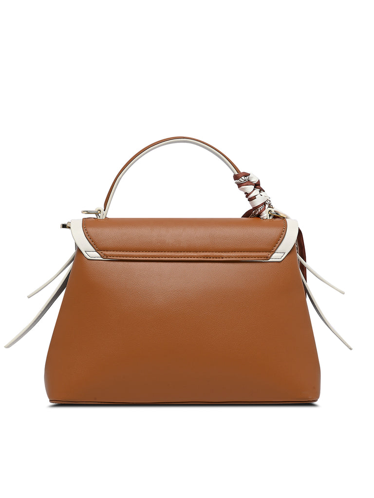 Plano 2 Compartments Flap Medium Satchel Bag