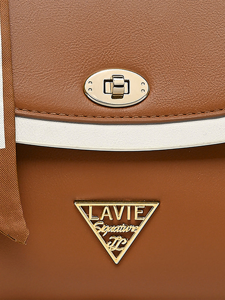 Plano 2 Compartments Flap Medium Satchel Bag