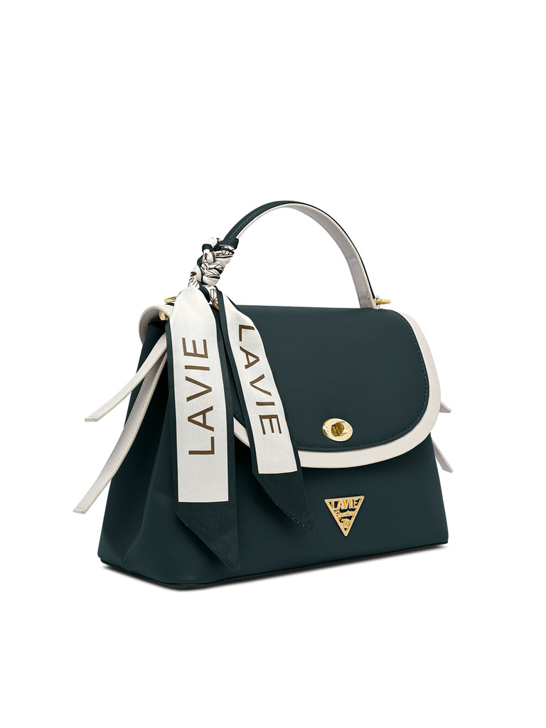 Plano 2 Compartments Flap Medium Satchel Bag