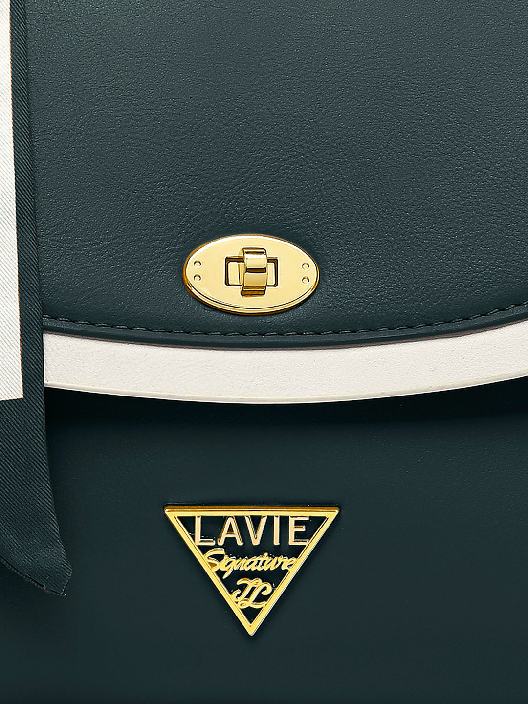 Plano 2 Compartments Flap Medium Satchel Bag