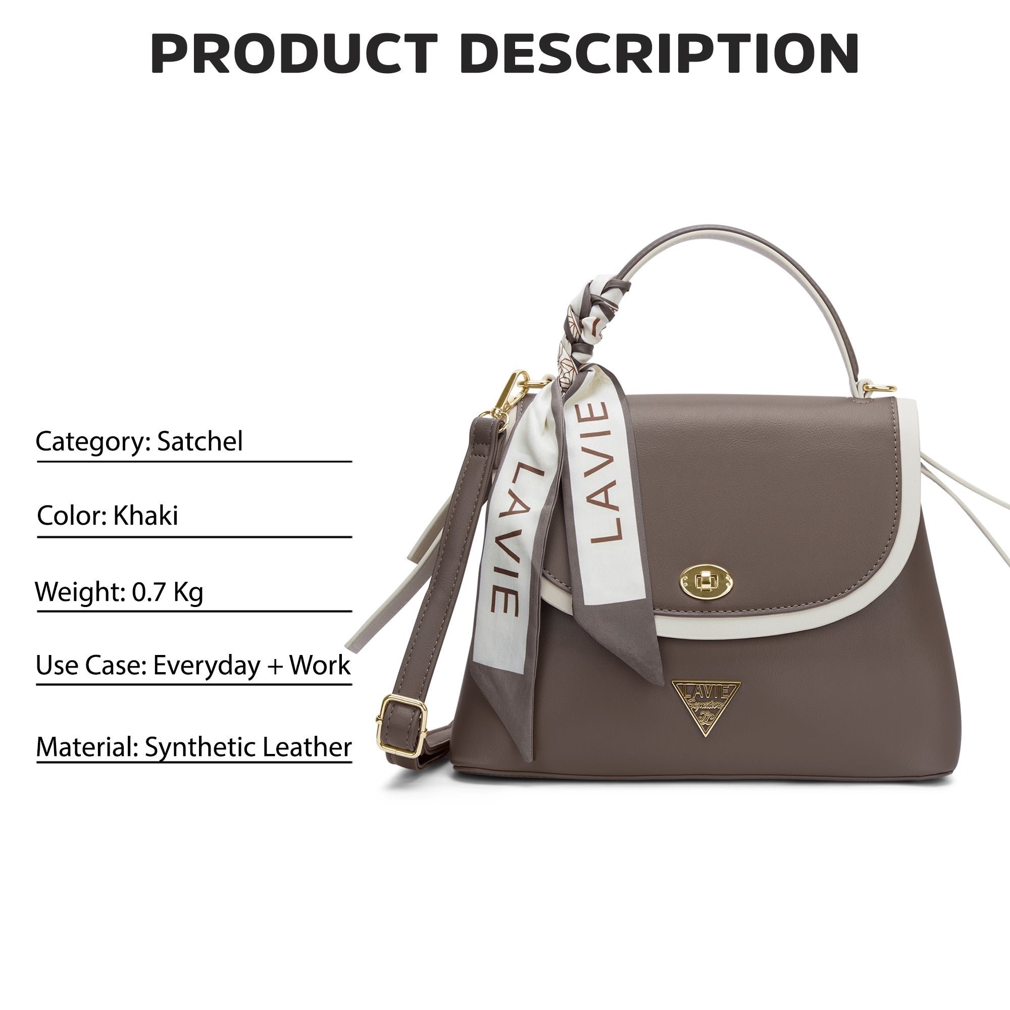 Plano 2 Compartment Medium Flap Satchel Bag
