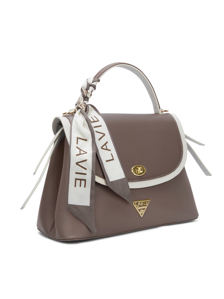 Plano 2 Compartments Flap Medium Satchel Bag