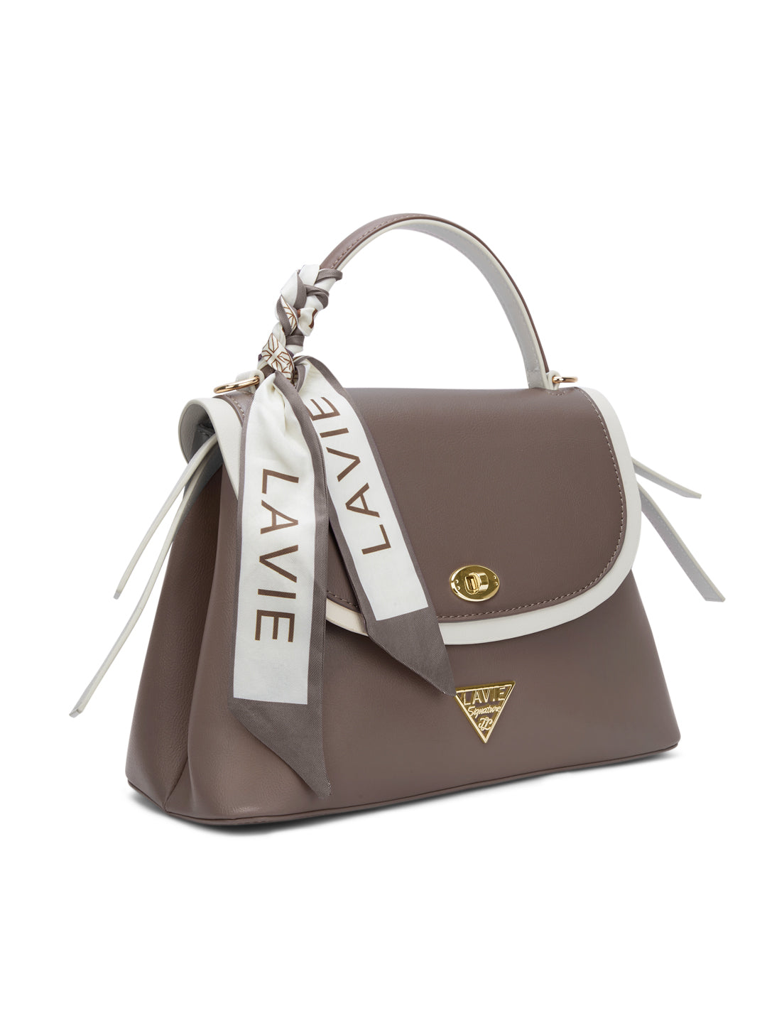 Plano 2 Compartments Flap Medium Satchel Bag
