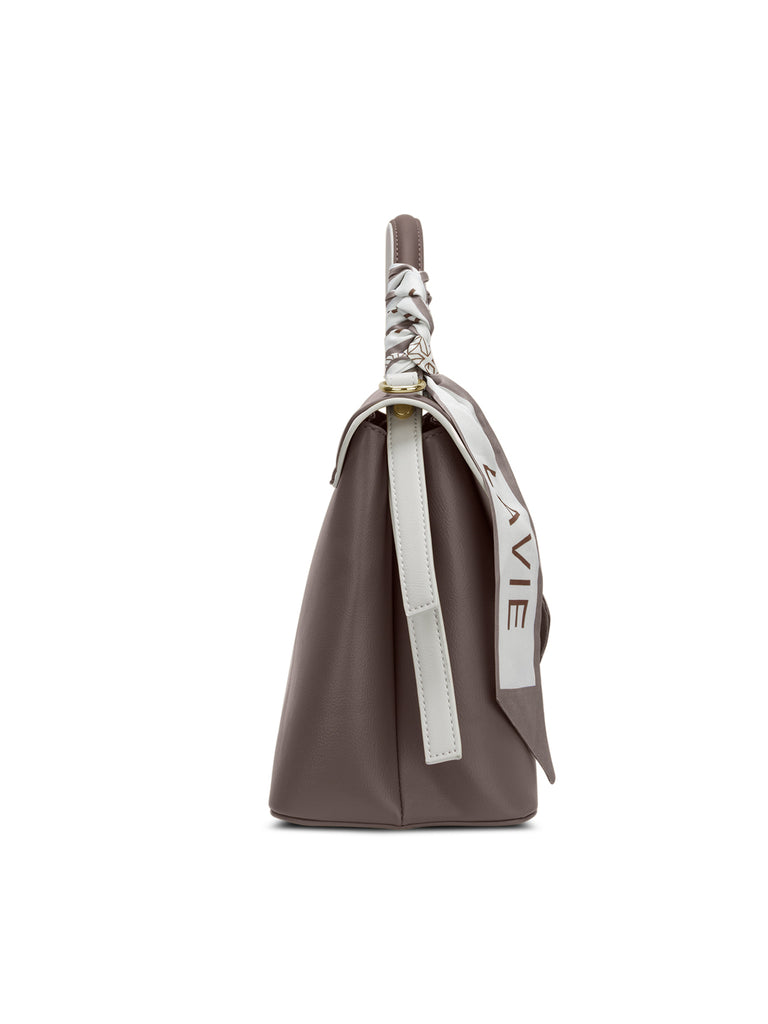 Plano 2 Compartments Flap Medium Satchel Bag