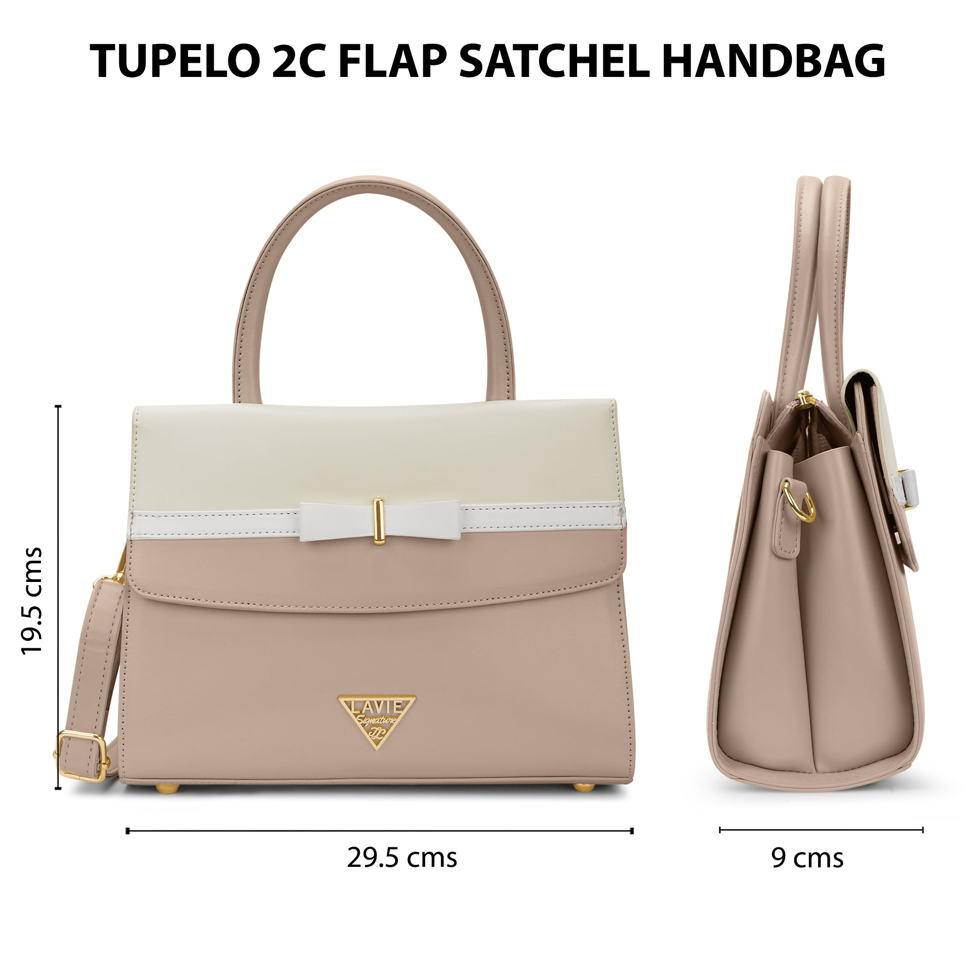 Tupelo 2 Compartments Medium Satchel Bag