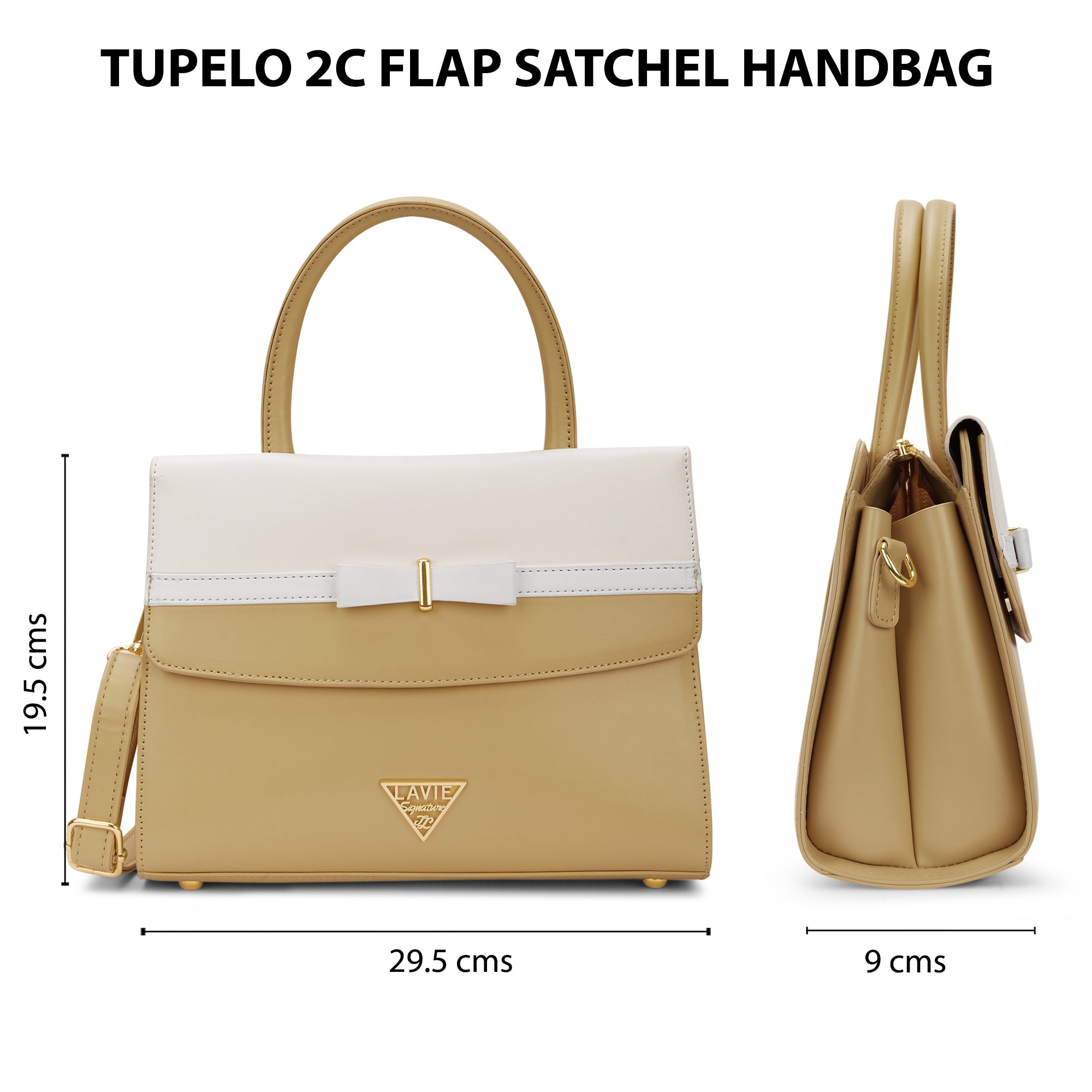 Tupelo 2 Compartments Medium Satchel Bag