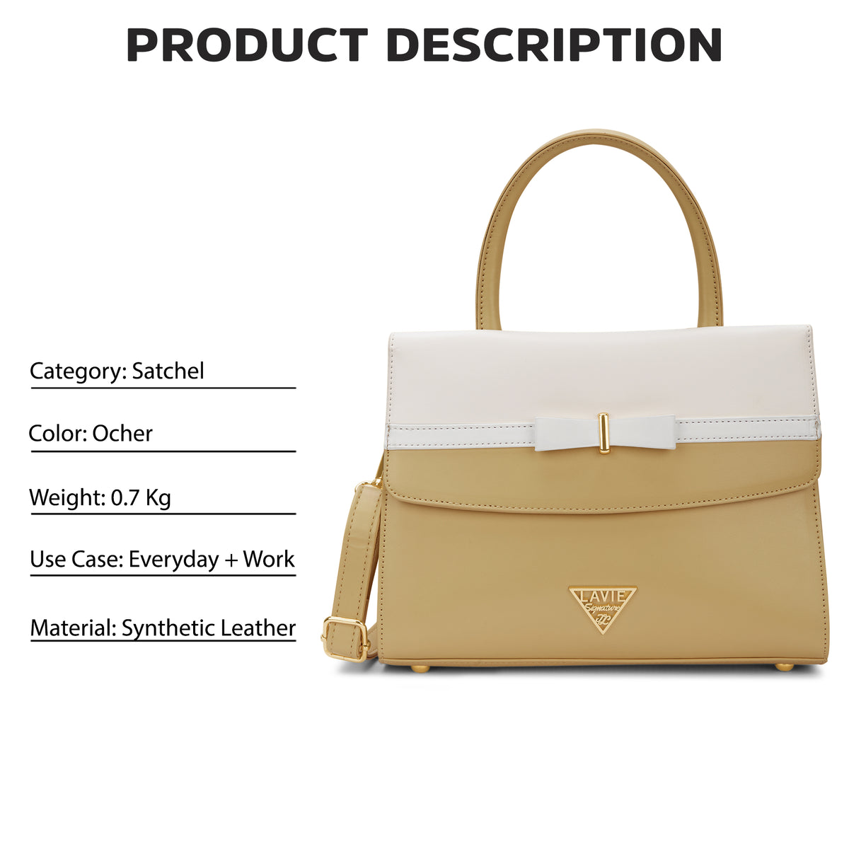 Tupelo 2 Compartments Medium Satchel Bag