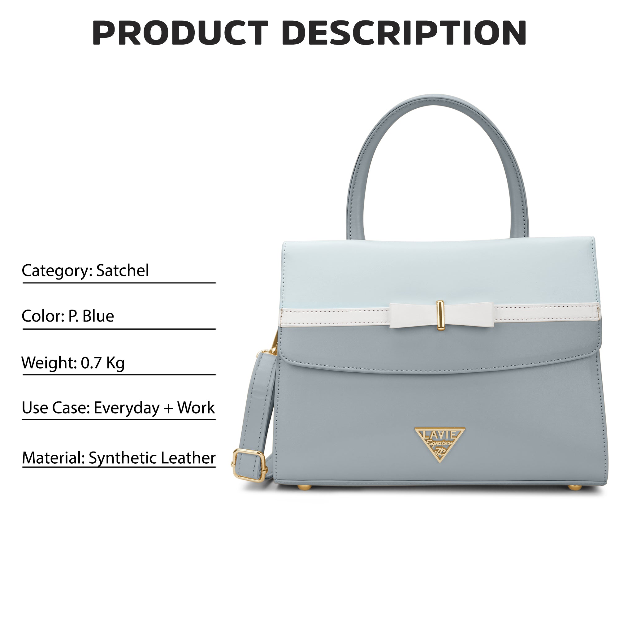 Tupelo 2 Compartments Medium Satchel Bag