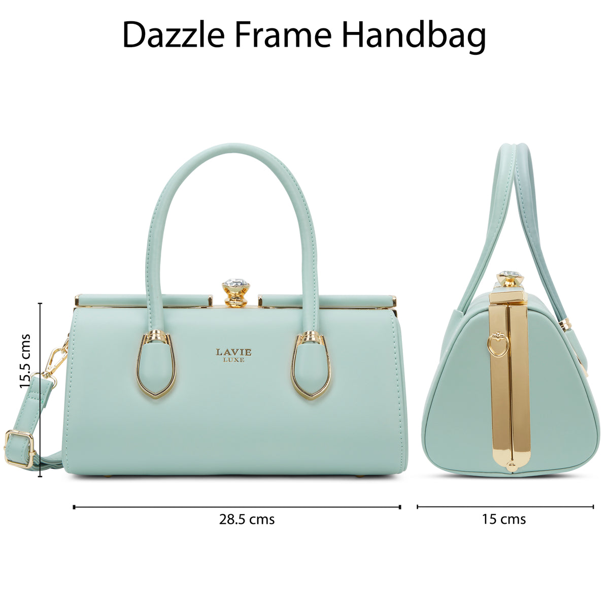 Dazzle Medium Mint Handbag