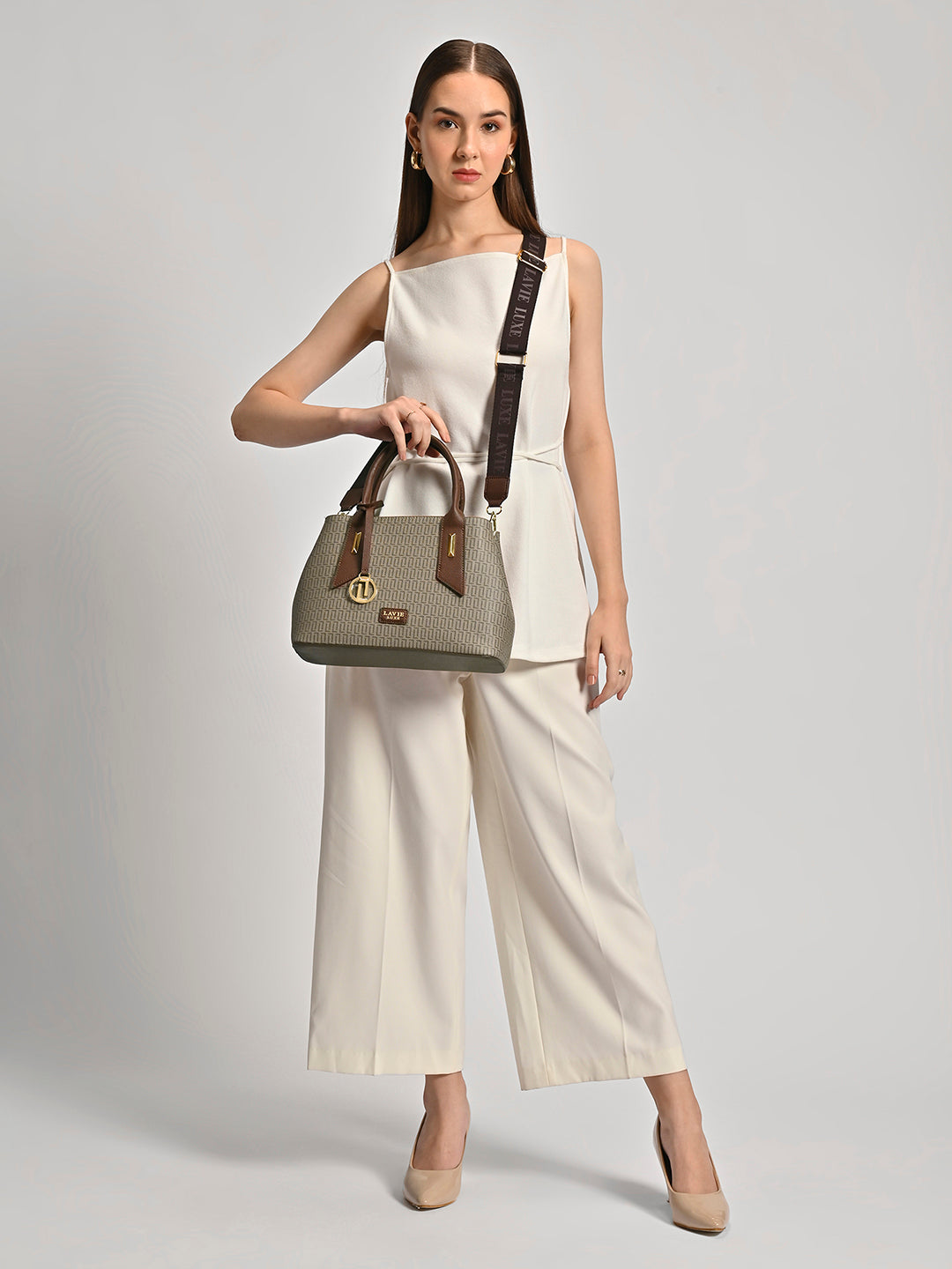 Mono Rumba 2 Compartment Medium Satchel Bag