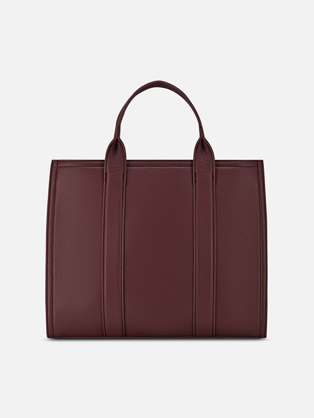 Cobs25 Large Satchel Bag Wine