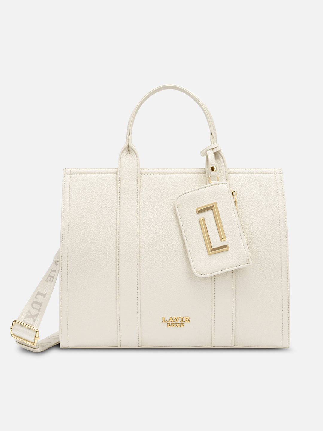 Cobs25 Large Satchel Bag Off White