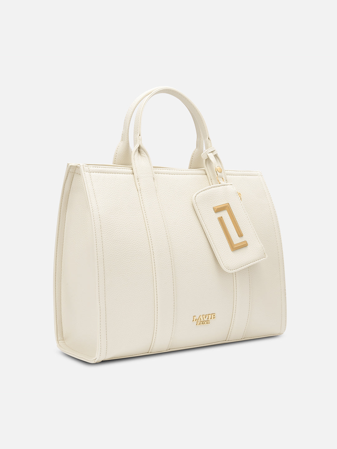 Cobs25 Large Satchel Bag Off White