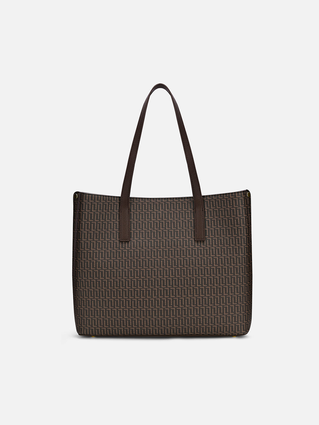Monogram Chloe 3 Compartment Large Tote Bag Choco