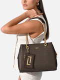 Monogram Ashley Large Satchel Bag