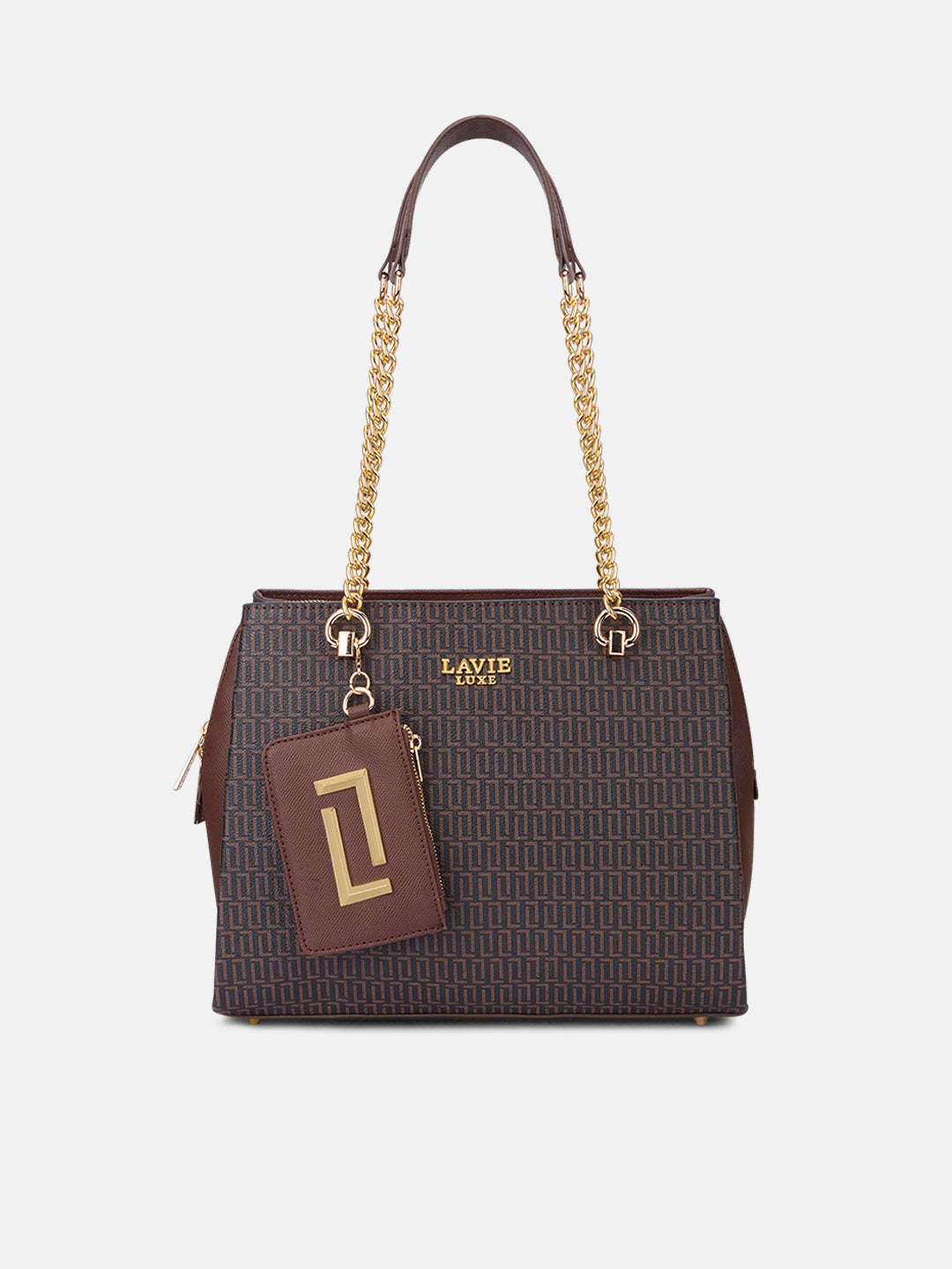 Monogram Ashley Large Satchel Bag