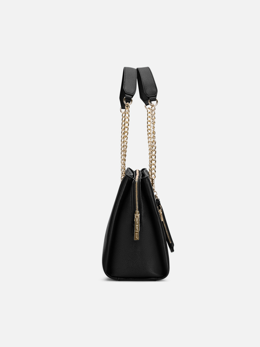 Duo Ashley Large Satchel Bag Black