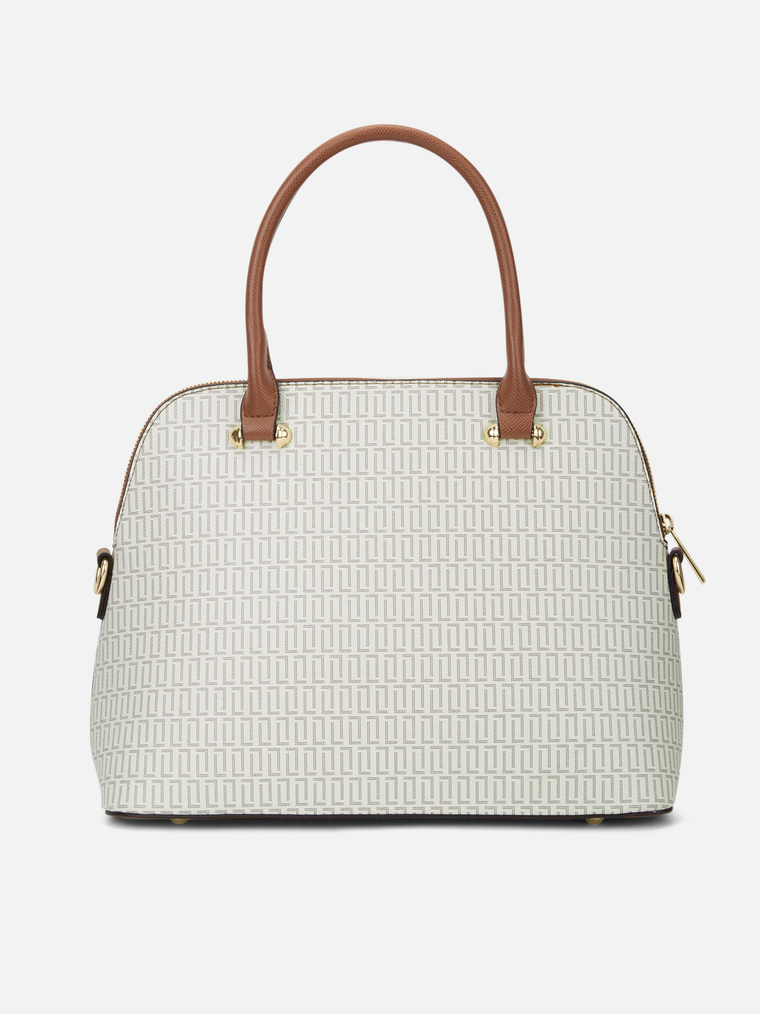 Monogram Valle25 Medium Handbag Off White