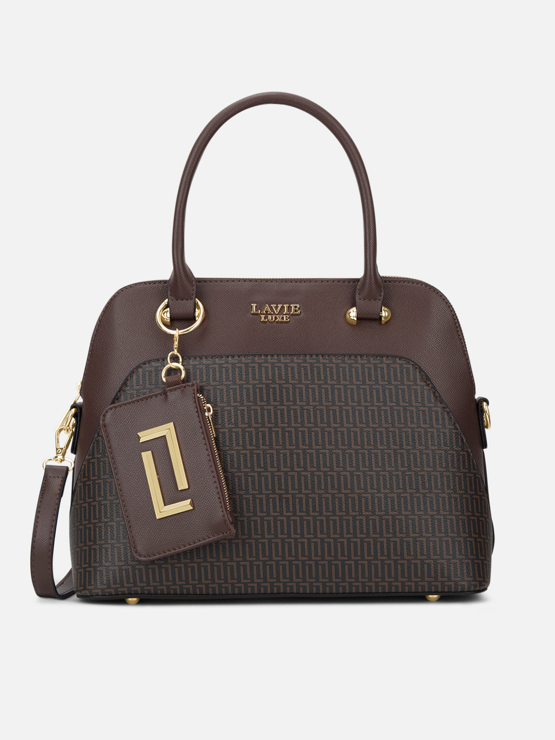 Monogram Valle25 Medium Handbag Choco