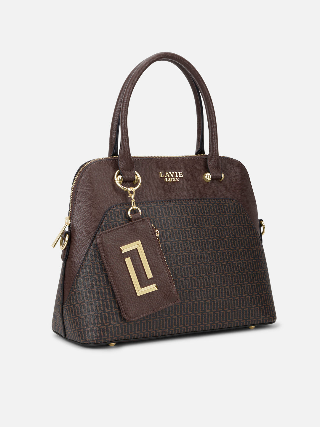 Monogram Valle25 Medium Handbag Choco