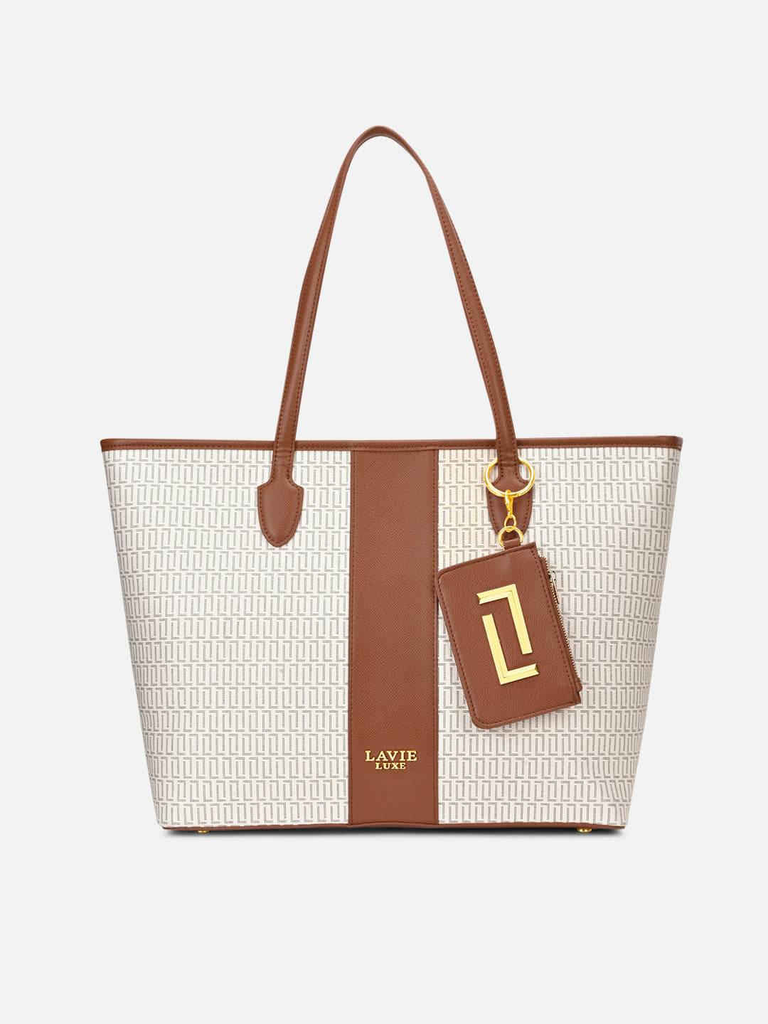 Monogram Sherry Pro Extra Large Tote Bag Off White
