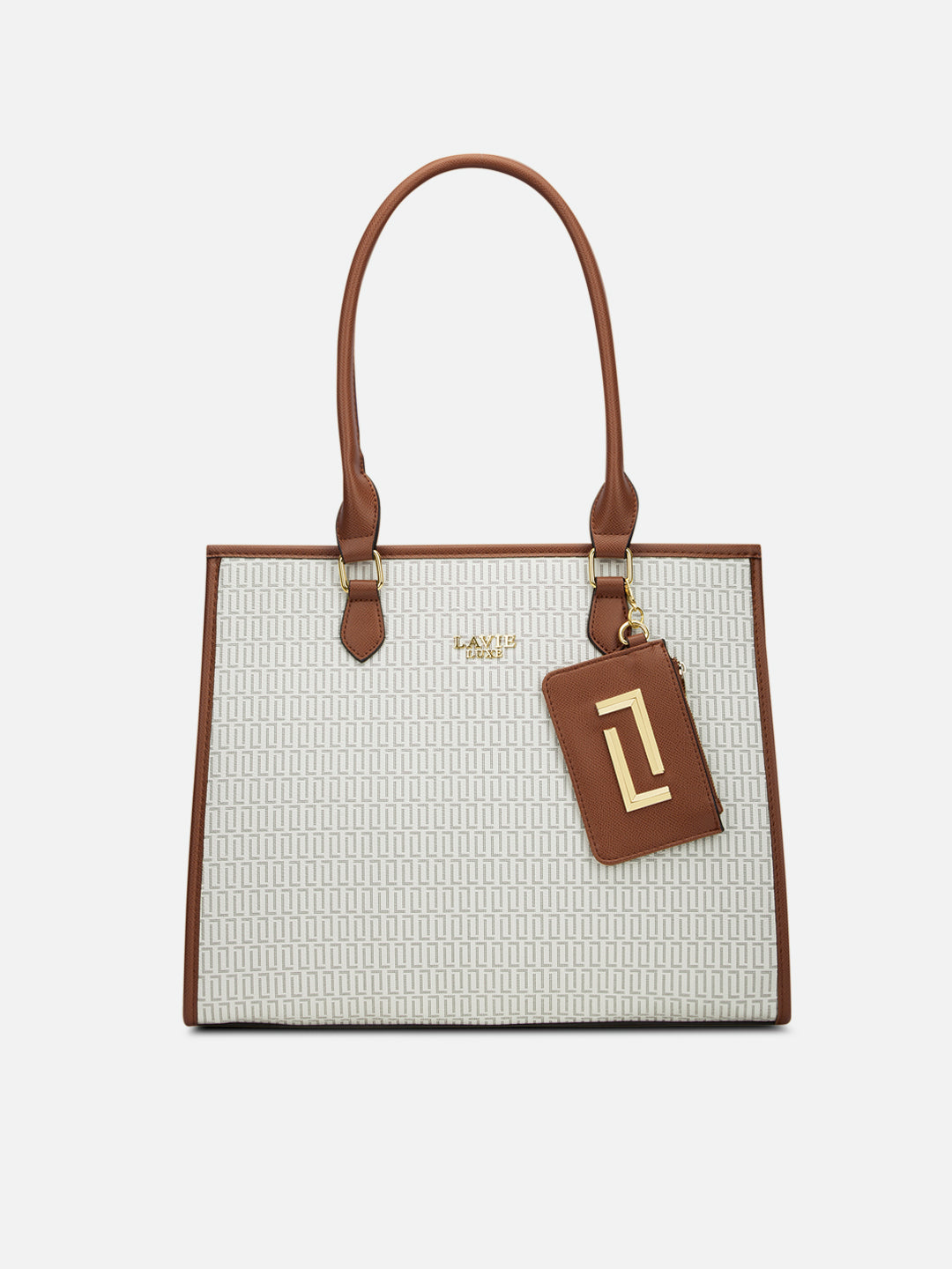 Monogram Quad25 Pro Extra Large Tote Bag Off White