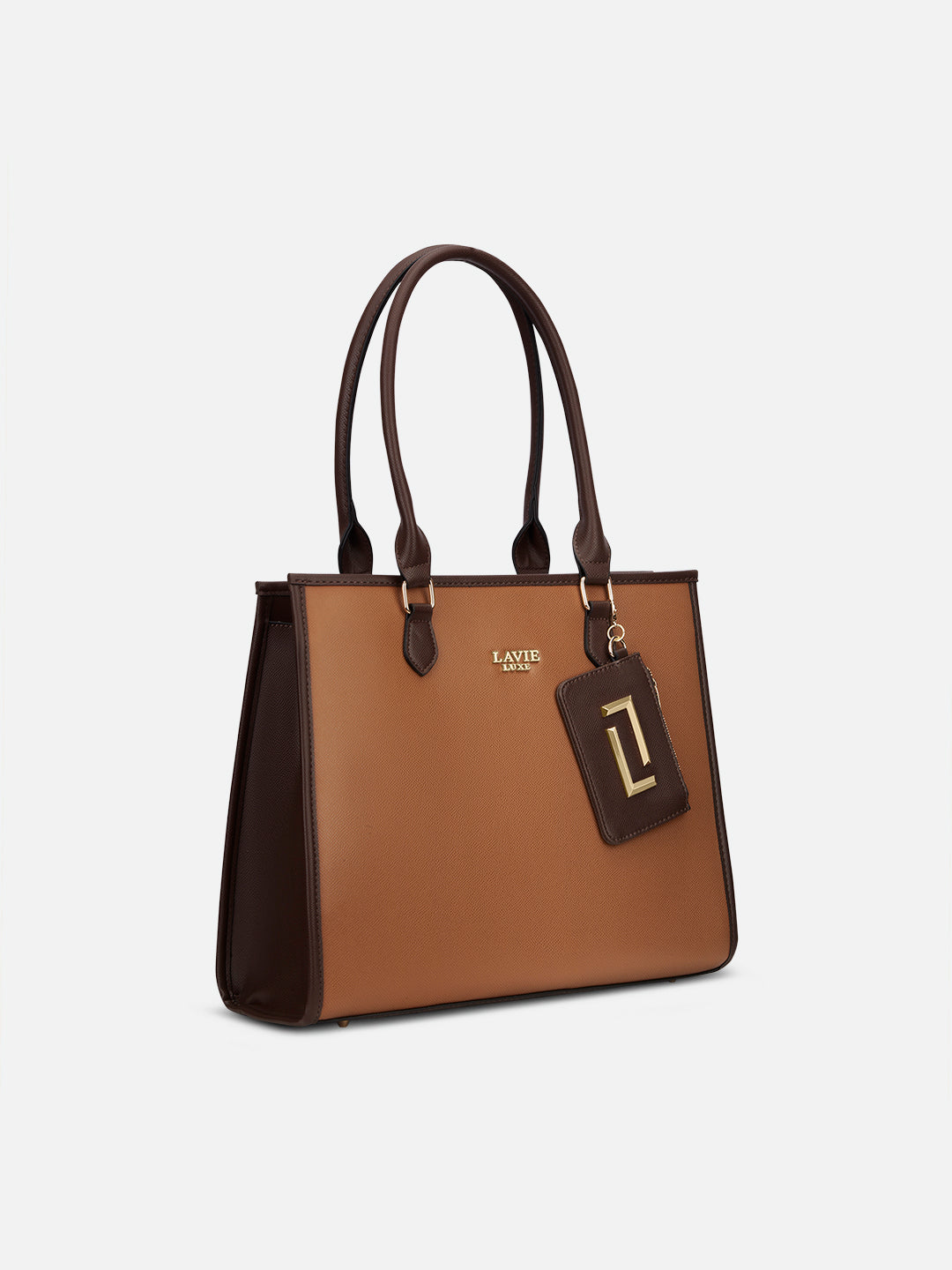 Duo Quad Pro Extra Large Tote Bag Tan