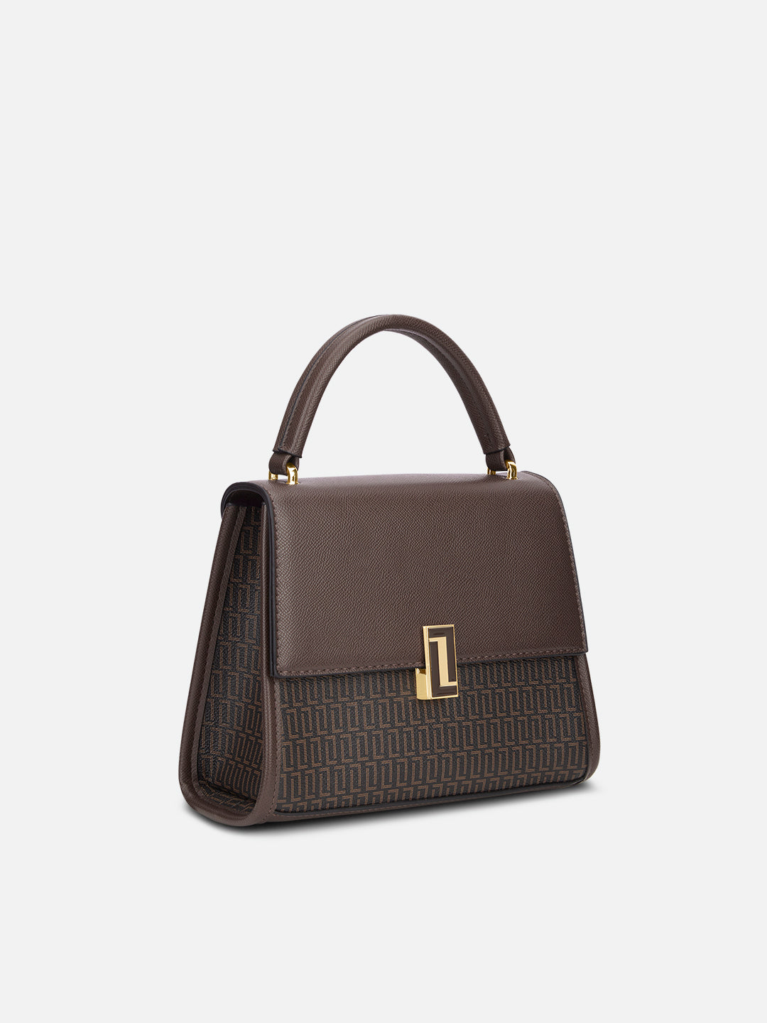 Monogram Merci Medium Satchel Bag Choco