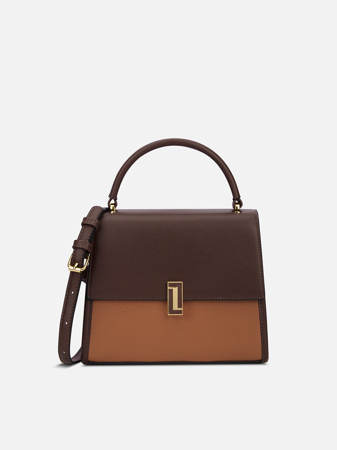 Duo Ipsy Medium Satchel Bag Tan